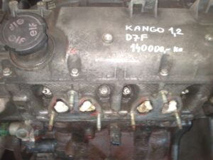 RENAULT KANGO MOTOR 1.2 8V KOD D7F