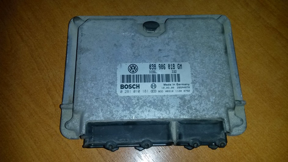 SKODA OCTAVIA 1.9 TDI RJ MOTORA 038906018GM 0281010181 1 SKODA OCTAVIA 1.9 TDI RJ MOTORA 038906018GM 0281010181