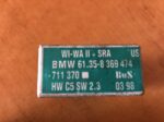 BMW E36 MODUL WI-WA II + SRA  61.35-8 369474