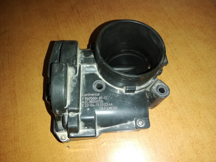 CITROËN BERLINGO 1.6 VTi 72kW <07/10 => Hrdlo škrtiacej klapky Continental V860560480-01 1 CITROËN BERLINGO 1.6 VTi 72kW <07/10 => Hrdlo škrtiacej klapky Continental V860560480-01