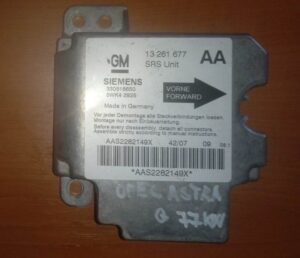 Opel Astra G 77kw RJ Airbag 5WK42925