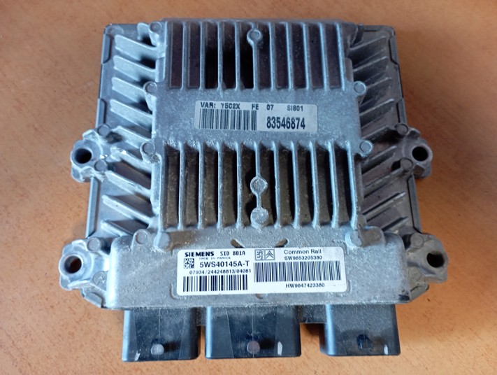 PEUGEOT 307 2.0 HDI RJ Motora SID801A 5WS40145A-T 1 PEUGEOT 307 2.0 HDI RJ Motora SID801A 5WS40145A-T