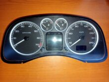 Peugeot 307 Tachometer 21651862-5 P9651299480 3