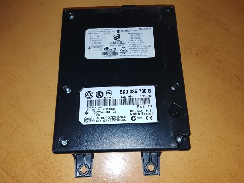 VOLKSWAGEN TOURAN T3 5K0035730B 2