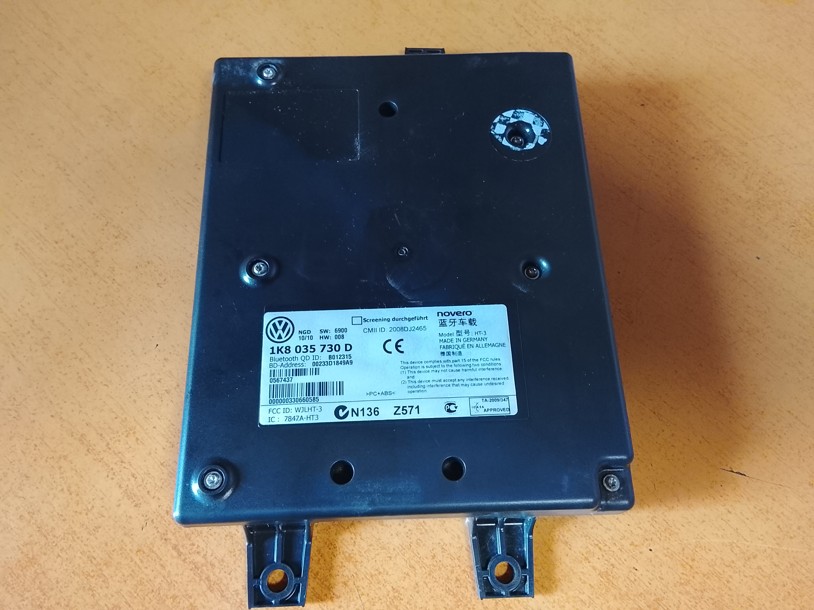 VOLKSWAGEN GOLF 6 Bluetooth 1K8035730D 2
