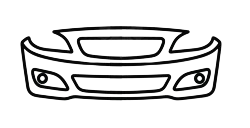 použité auto Nárazníky